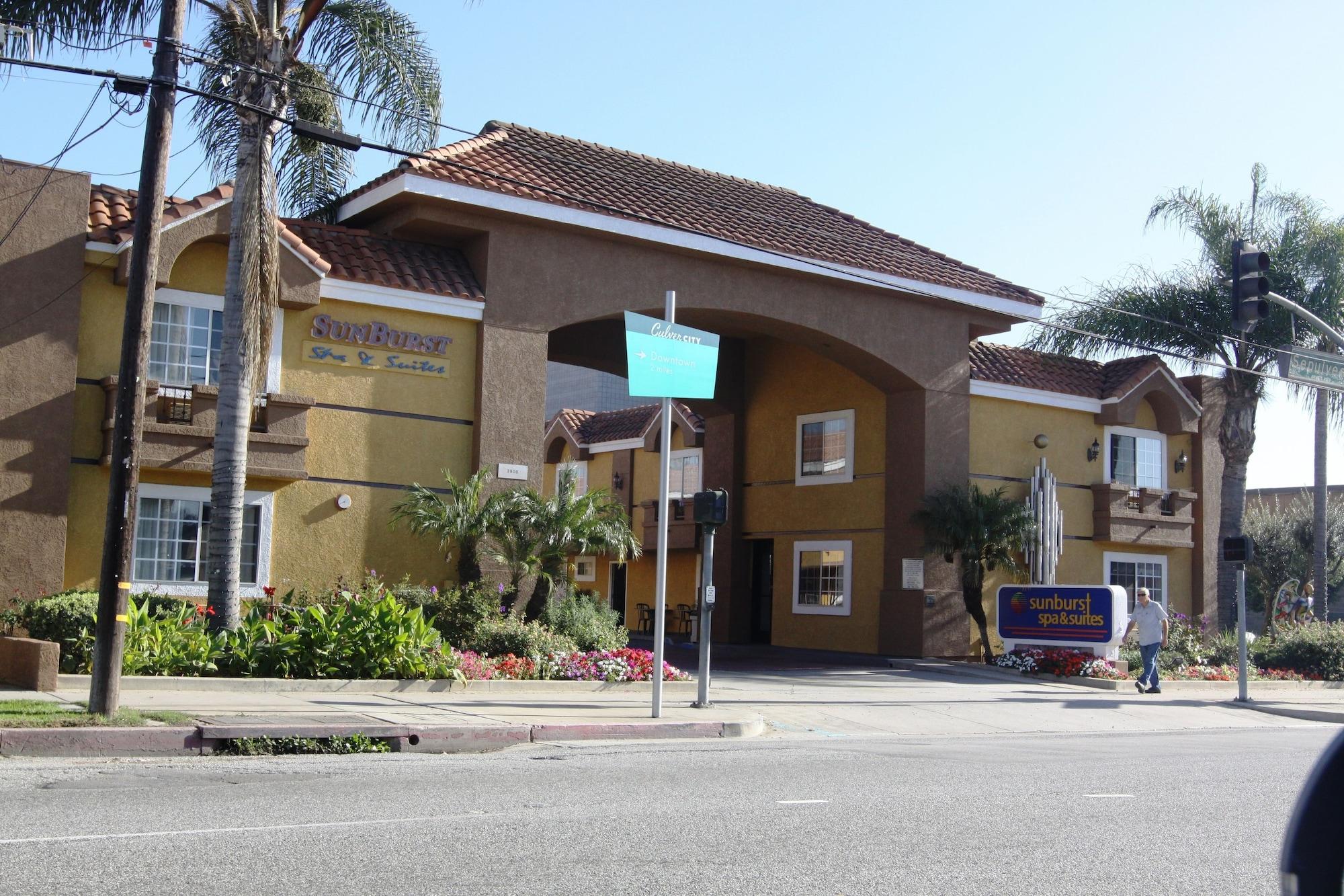 Sunburst Spa & Suites Motel Los Angeles Exterior photo